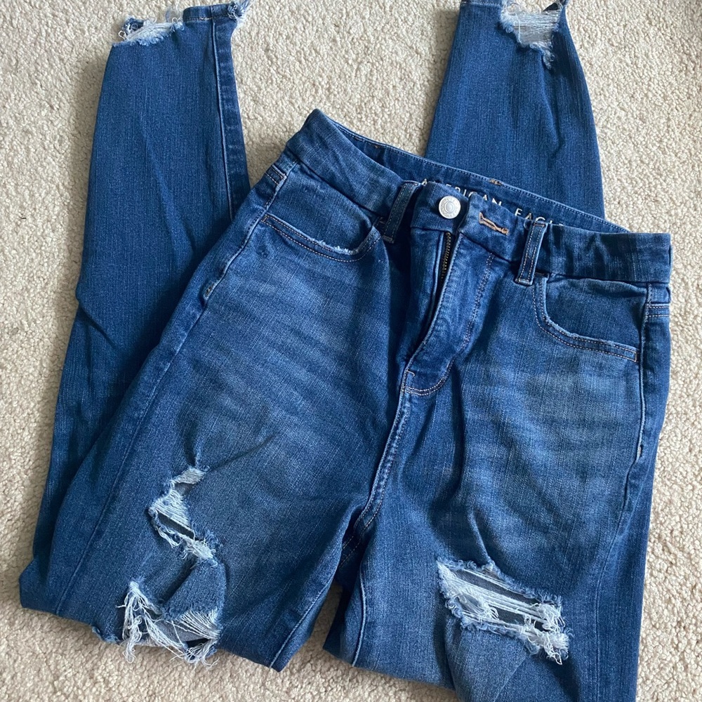 american eagle curvy high rise jegging